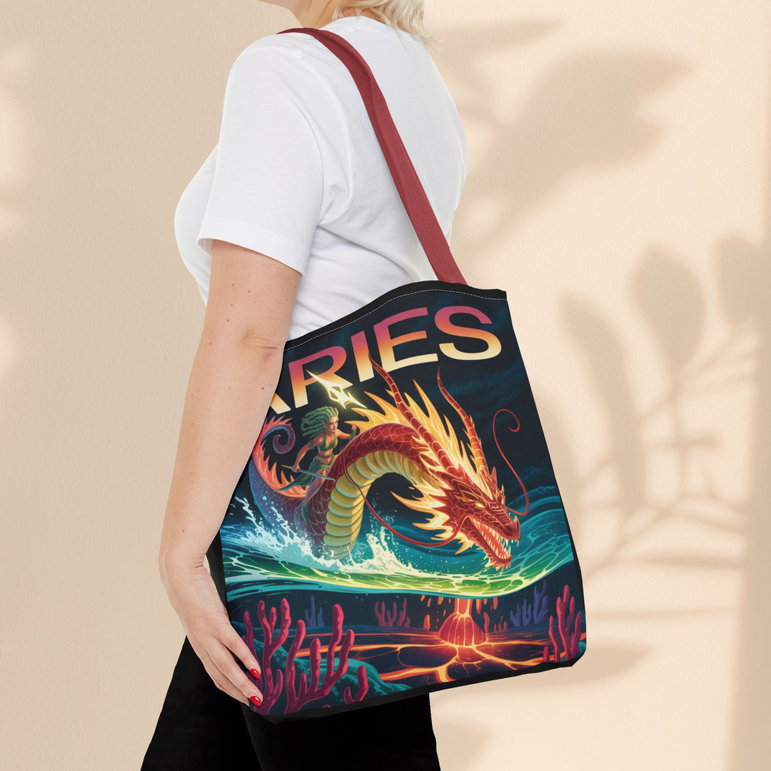 Aries Tote Bag - Perfect for Astrology Lovers, Stylish and Practical, Great for Gifts, Everyday Use, Festivals