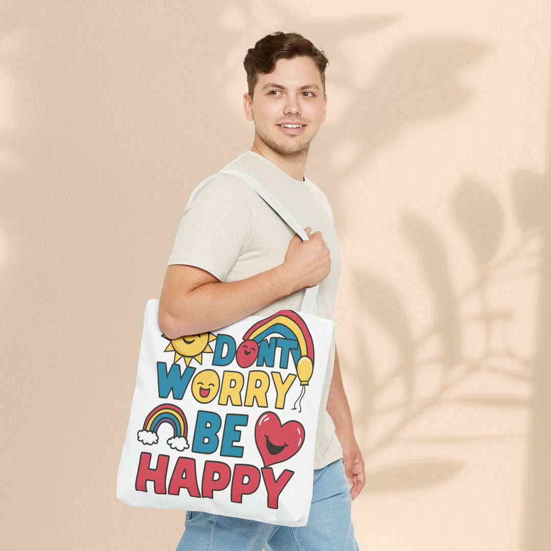 Tote Bag (AOP) - Don't Worry Be Happy