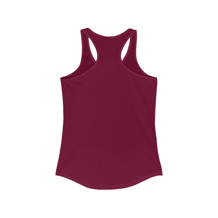 Women's Dragon Racerback Tank - Ocean Wave Design, Summer Look, Perfect for Beach, Yoga, Fitness, Gift Idea