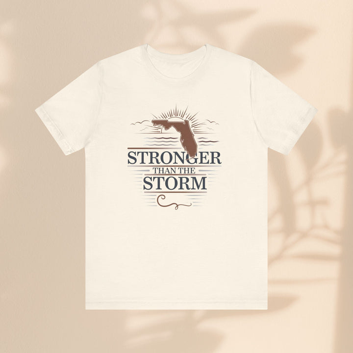 Unisex Jersey Short Sleeve Tee - Stronger Than The Storm