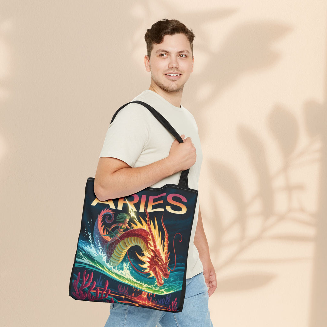 Aries Tote Bag - Perfect for Astrology Lovers, Stylish and Practical, Great for Gifts, Everyday Use, Festivals