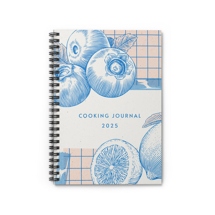 Spiral Notebook - Ruled Line - Cooking Journal 2025