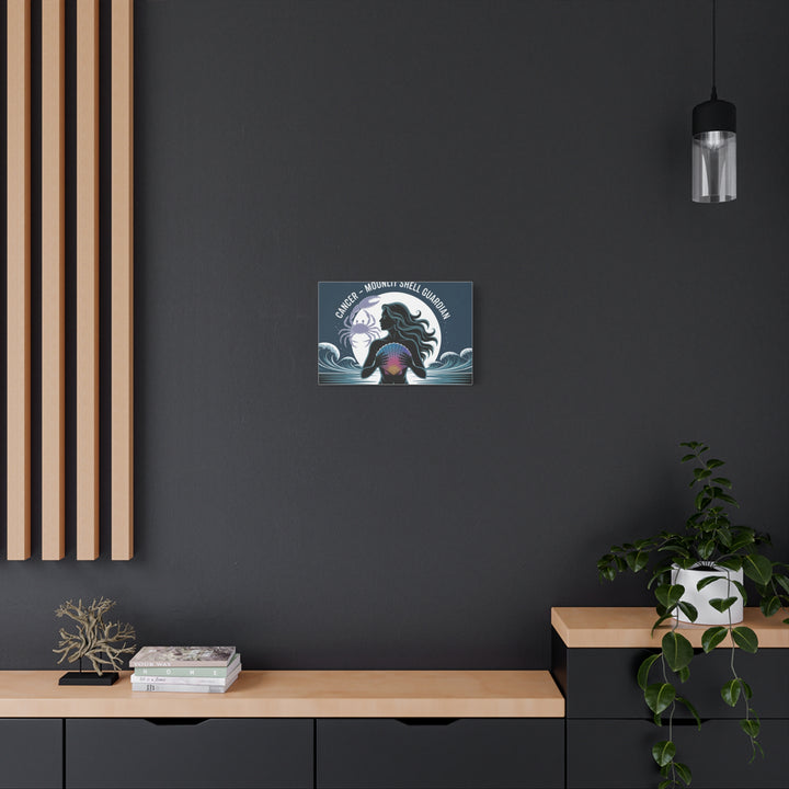 Zodiac Cancer Matte Stretched Canvas Wall Art