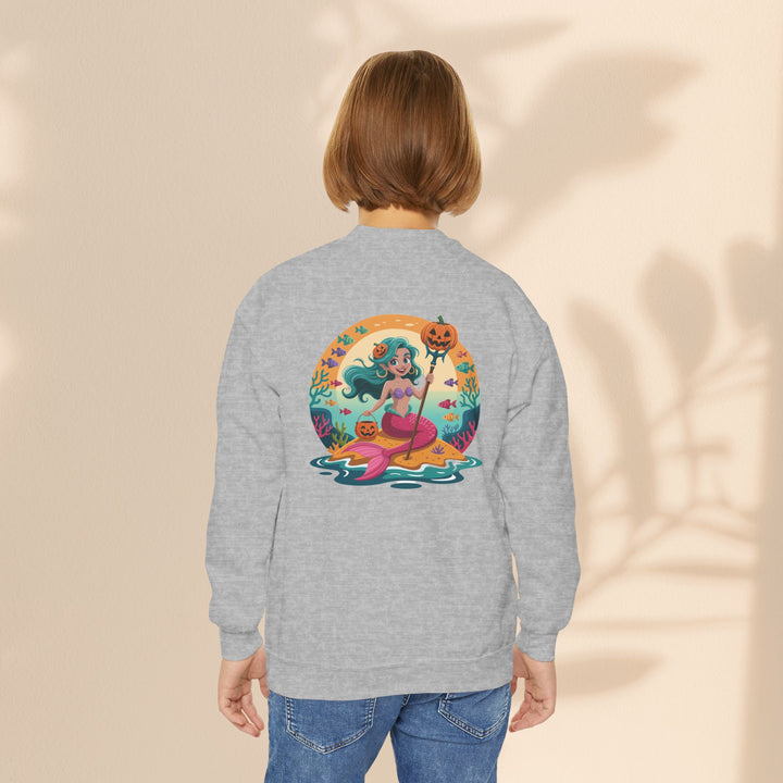 Enchanting Mermaid Halloween Youth Sweatshirt