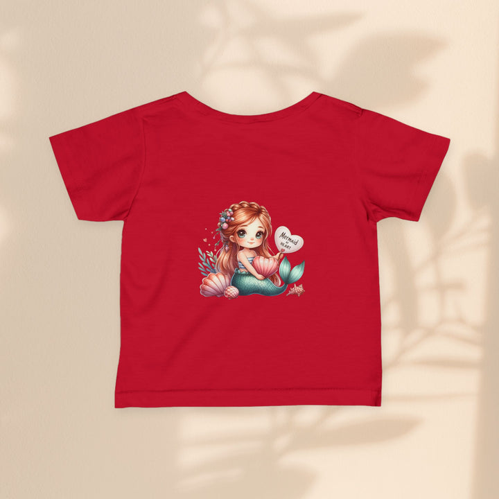 Infant Fine Jersey Tee - Mermaid At Heart