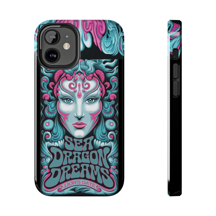 Tough Phone Cases - Sea Dragon Dreams Psychedelic