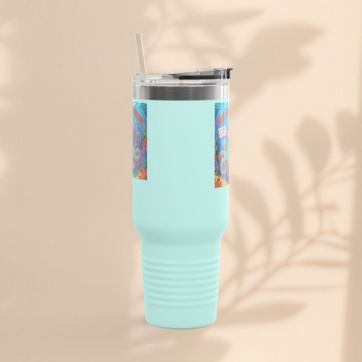 Eight Arms Zero Patience Insulated Travel Mug, 40oz