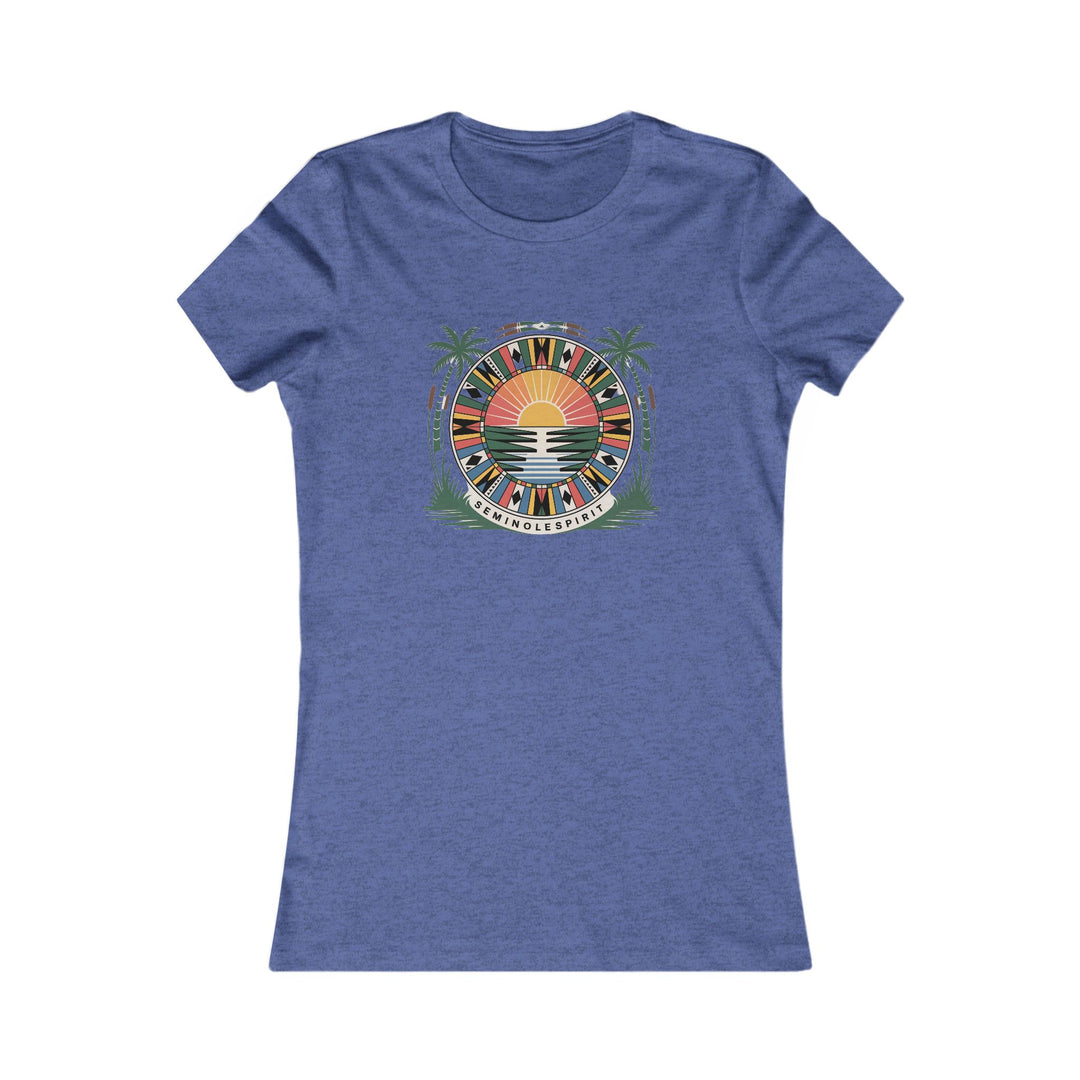 Seminole Sunset Vibes Women’s Tee – Summer Beachwear Casual Top & Vacation Style Gift