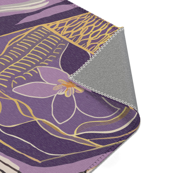 Purple Ocean Area Rug