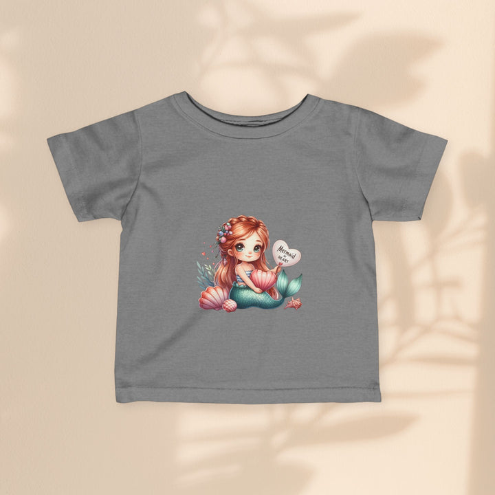 Infant Fine Jersey Tee - Mermaid At Heart