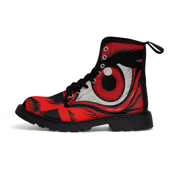 Women's Canvas Boots - Red Eye