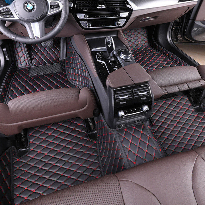 Odorless TPE Car Floor Mats for 5-Seat Vehicles