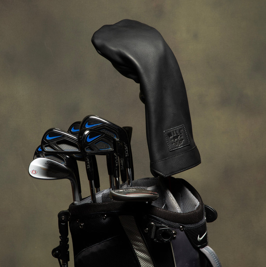 Large Leather Golf Club Head Cover – Premium Full-Grain Protection  Product