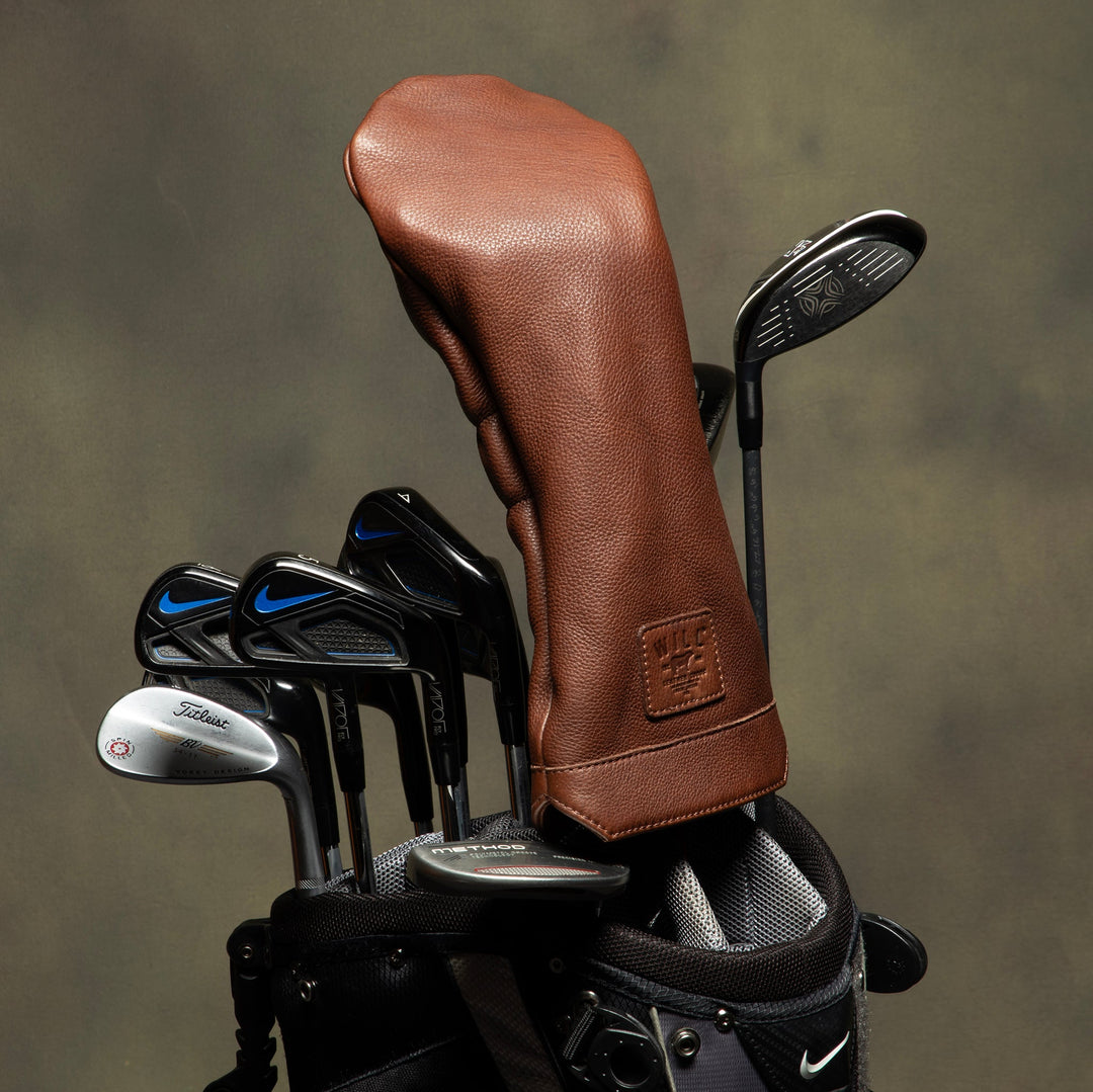 Large Leather Golf Club Head Cover – Premium Full-Grain Protection  Product