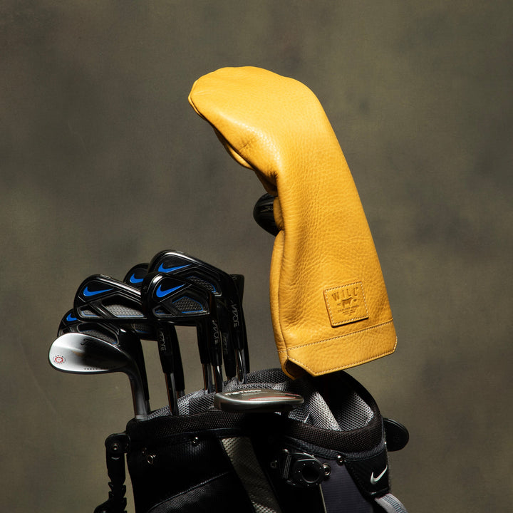 Large Leather Golf Club Head Cover – Premium Full-Grain Protection  Product