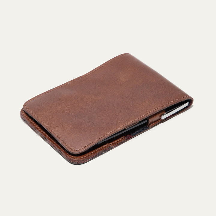 Leather Golf Yardage Book – Full-Grain Leather Scorecard Holder