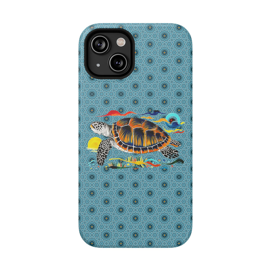 Impact-Resistant Cases - Sea Turtle Bliss