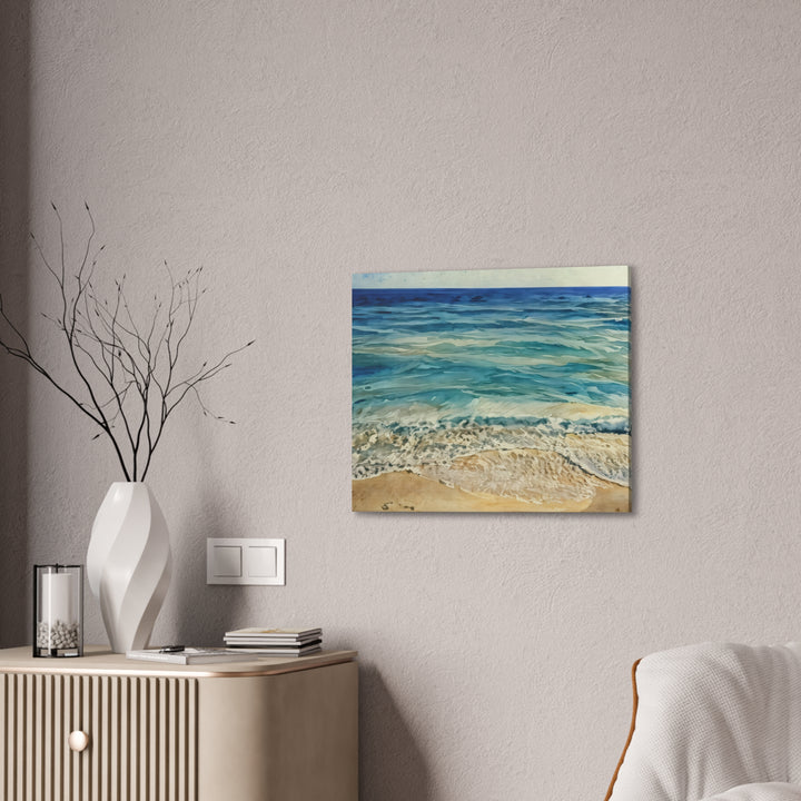 Stretched Beach Art Canvas Print