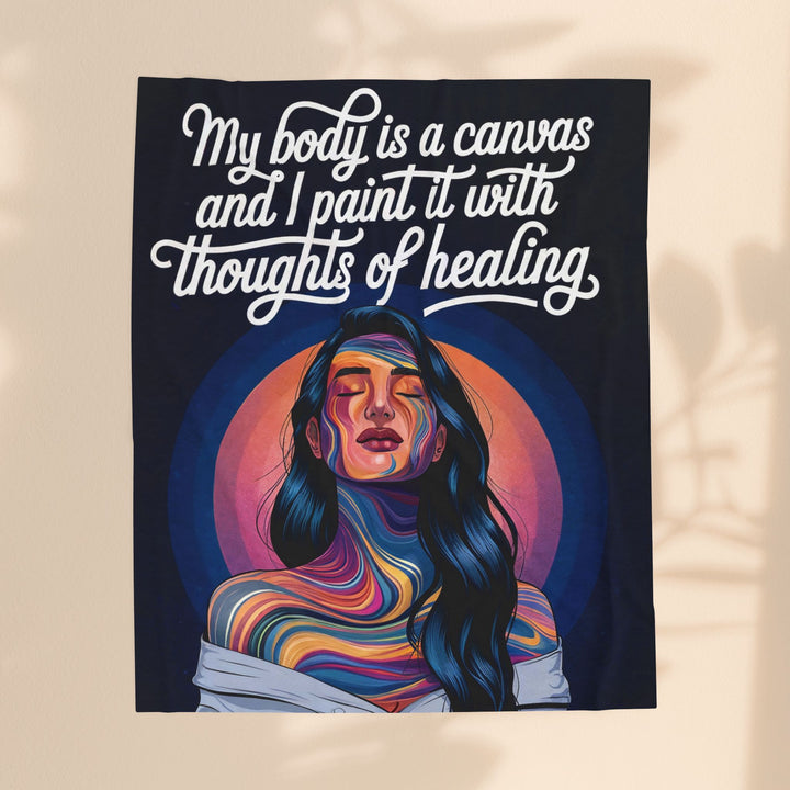 Plush Blanket - Thoughts of Healing
