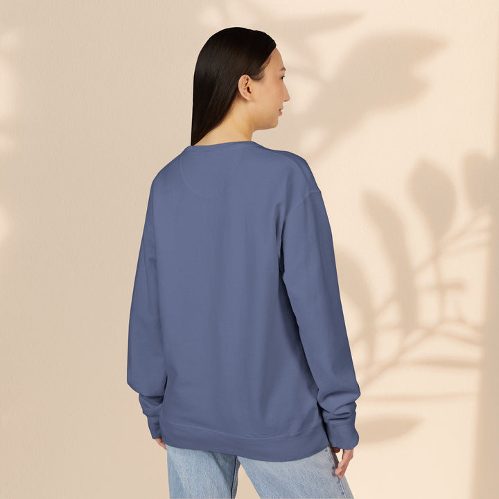 Crewneck Sweatshirt — Gothic Mermaid Skeleton Graphic
