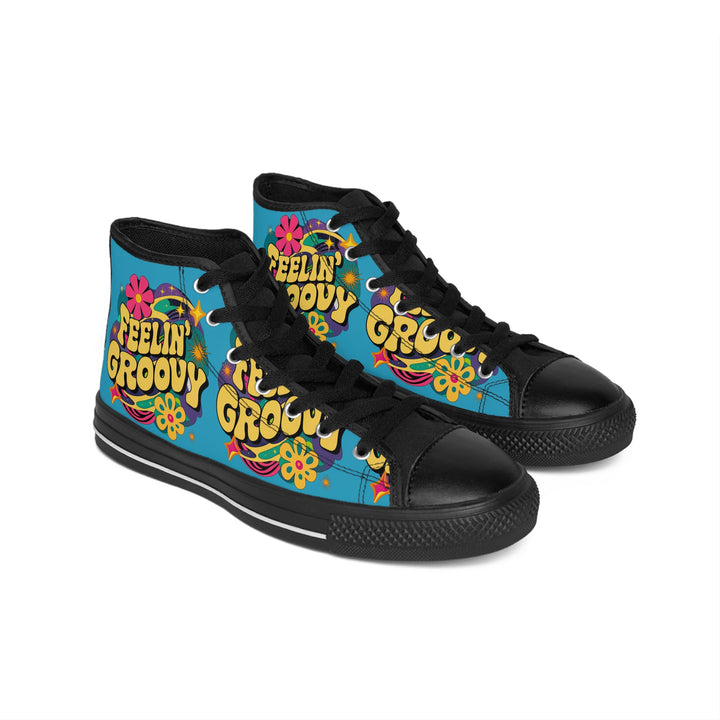 Women's Classic Sneakers - Feeling Groovy