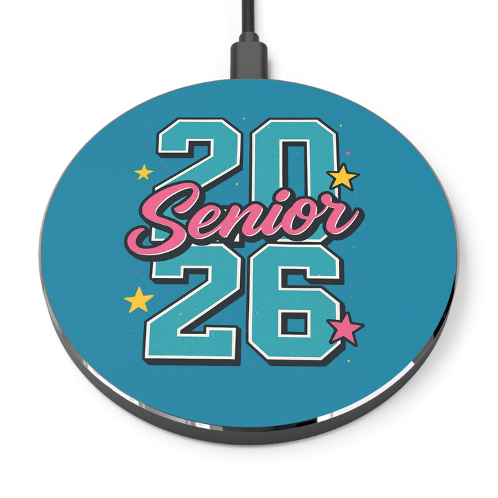 Senior Wireless Charger 2026 - Graduation Gift, Fast Charging Pad, Custom Desk Decor, College Student Essentials, Tech [...]