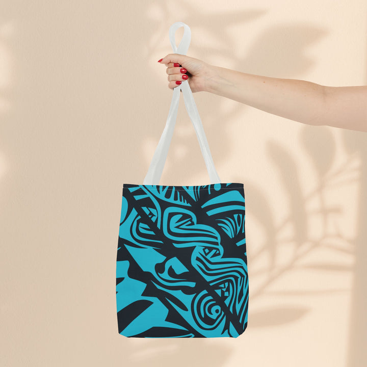 Tote Bag (AOP) - Blue Tribal