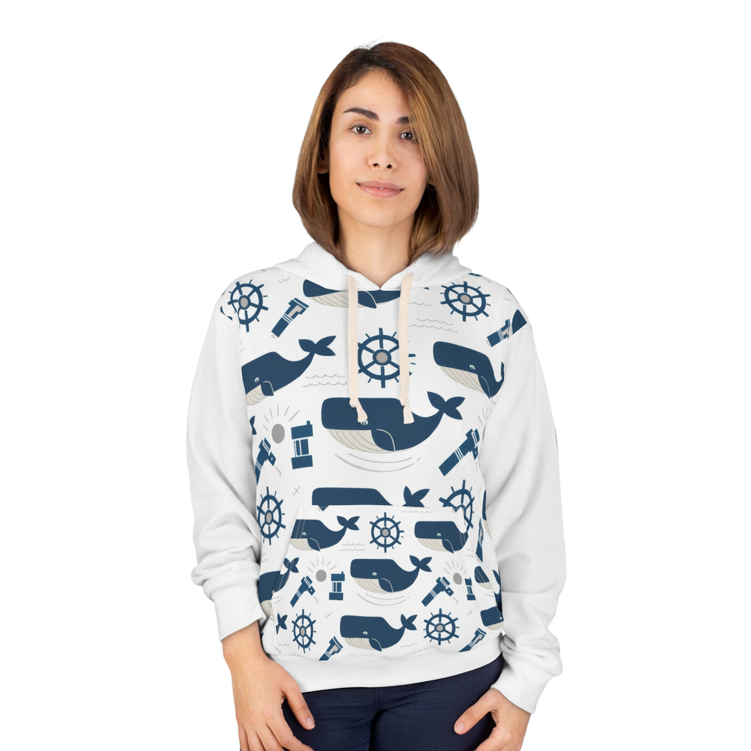 Unisex Pullover Hoodie - Little Whales