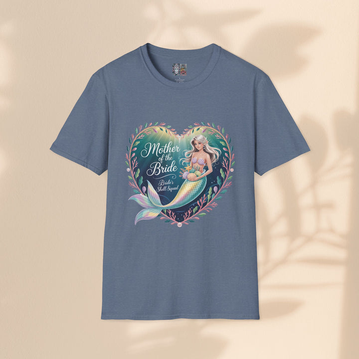 Mother of the Bride Mermaid Unisex Softstyle T-Shirt
