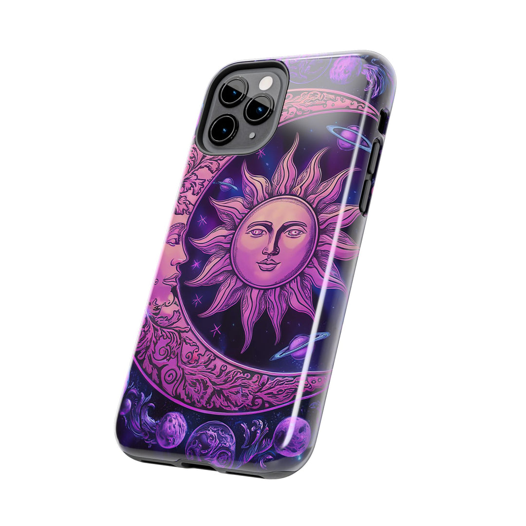 Tough Phone Cases - Purple Moon