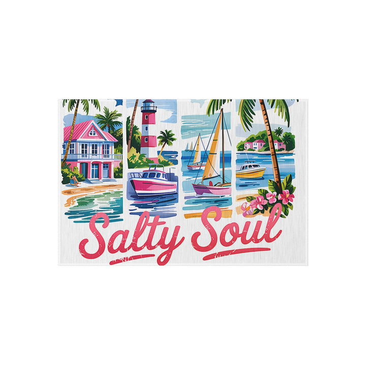 Pensacola Florida Outdoor Rug, Coastal Home Accessory