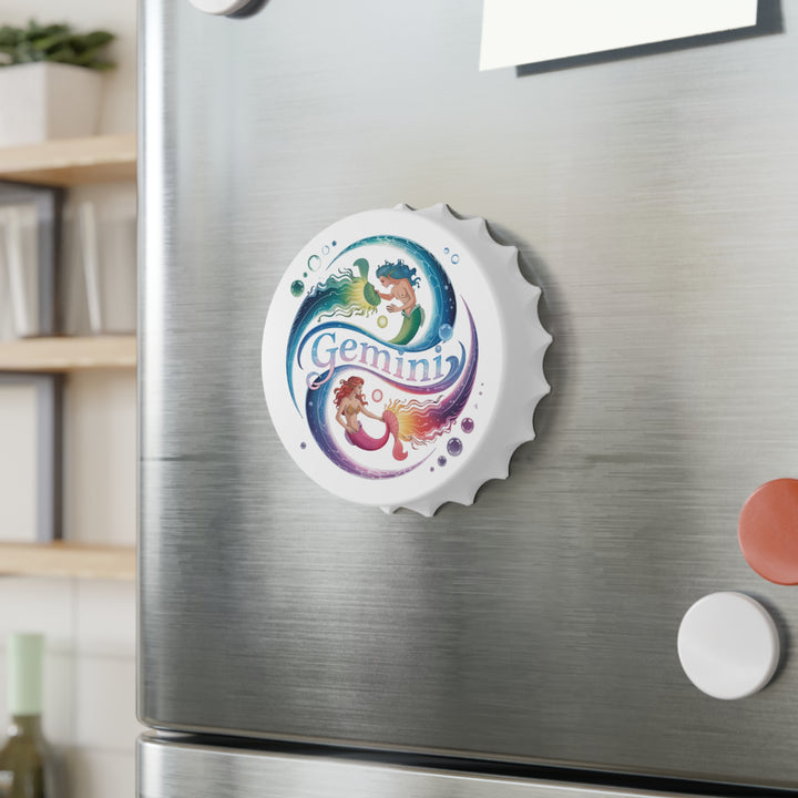 Gemini Zodiac Bottle Opener - Perfect Gift for Astrology Lovers, Birthday Party Decor, Barware, Personalized Gift, Unique Home Accessory