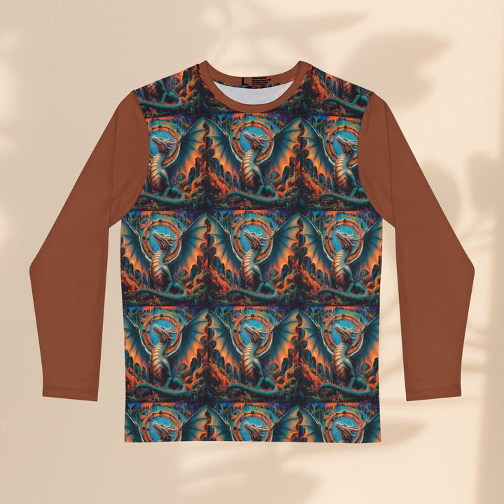 Men's Long Sleeve Shirt  - Dragon's View