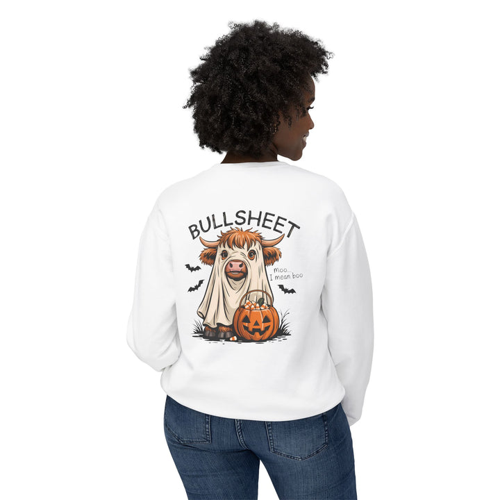 Cute Halloween Bullsheet Cow Sweatshirt