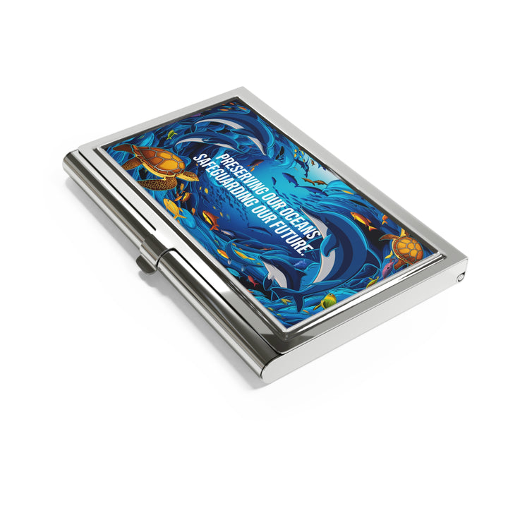 Business Card Holder - Protecting Our Oceans