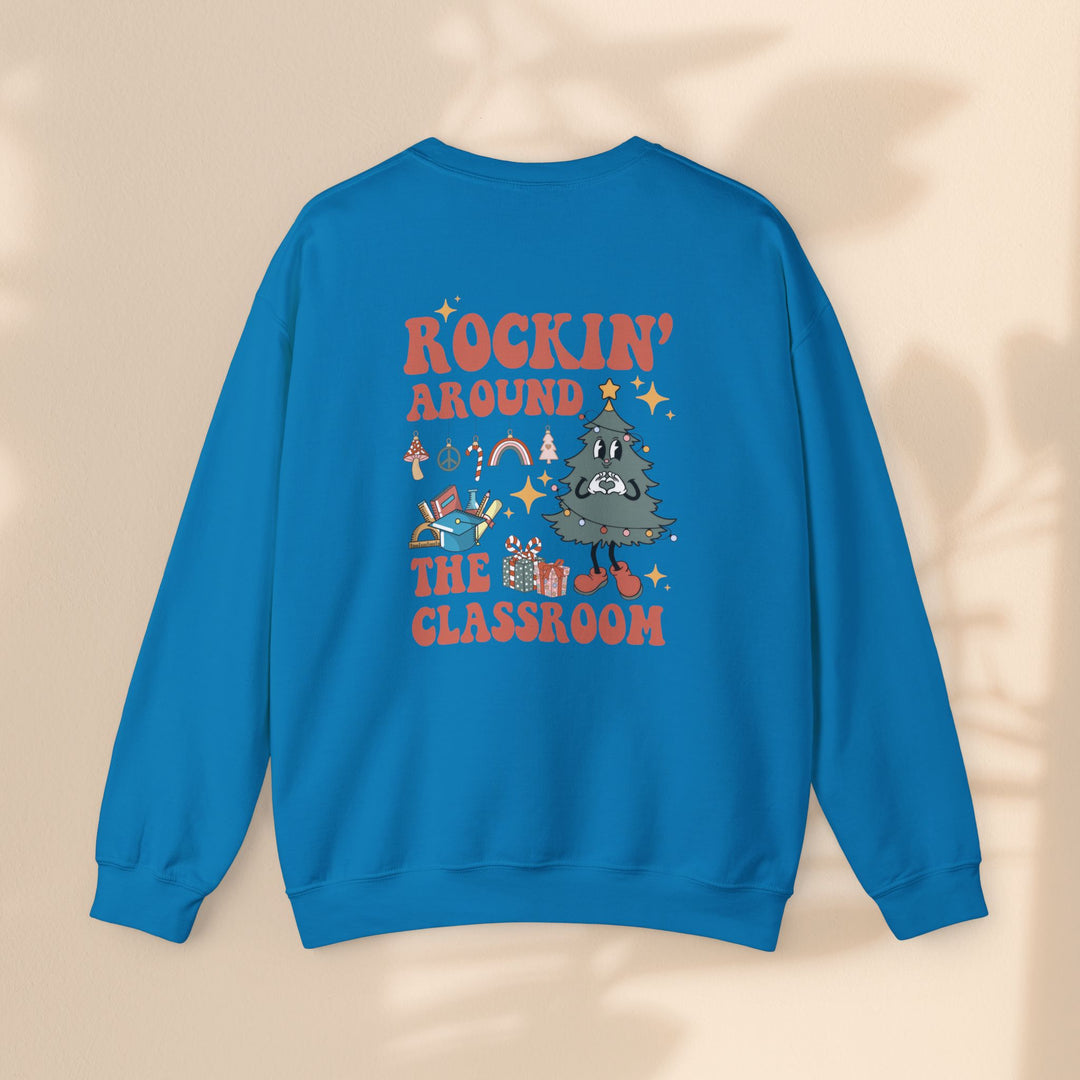 Unisex Heavy Blend™ Crewneck Sweatshirt - Rockin Around The Classroom