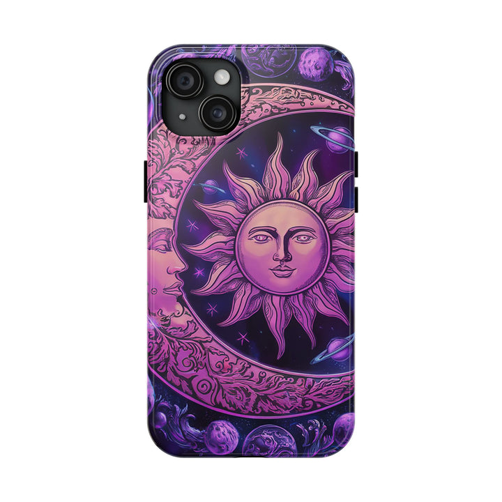 Tough Phone Cases - Purple Moon