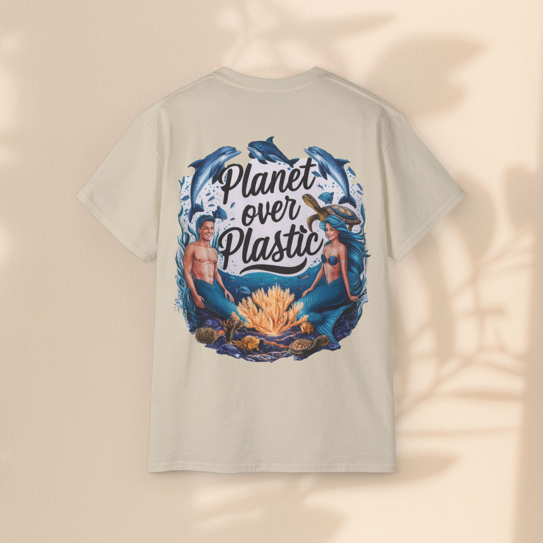 Unisex Ultra Cotton Tee - Planet Over Plastic