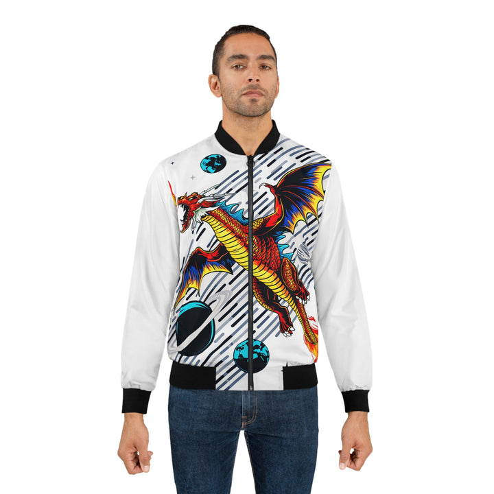 Men's Bomber Jacket  - Galaxy Dragon