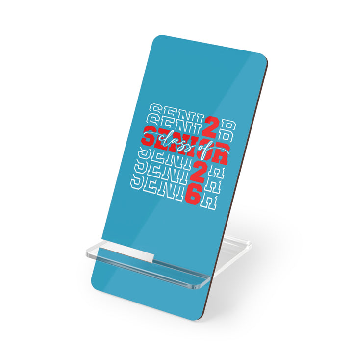 Mobile Display Stand for Seniors 2026 , Phone Holder, Desk Accessory, Graduation Gift, College Decor