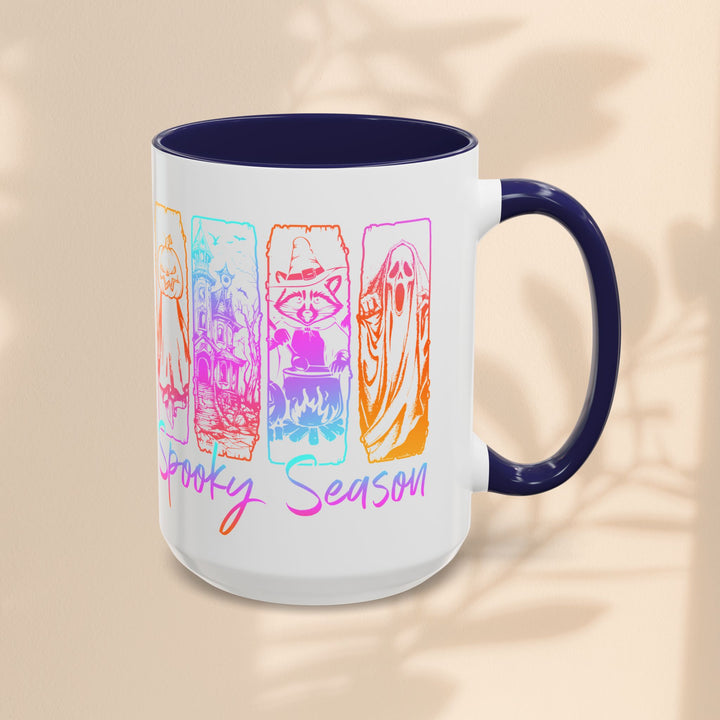 Spooky Season Accent Coffee Mug – Halloween Ceramic Cup (11oz, 15oz)