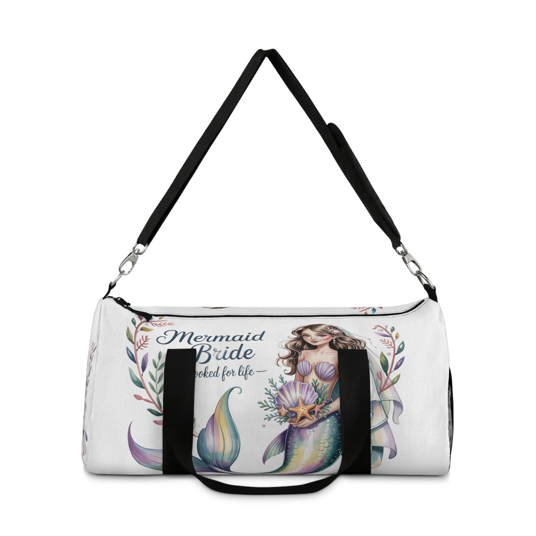 Mermaid Bride Duffel Bag – Bachelorette Party, Beach Getaway & Bride-to-Be Gift