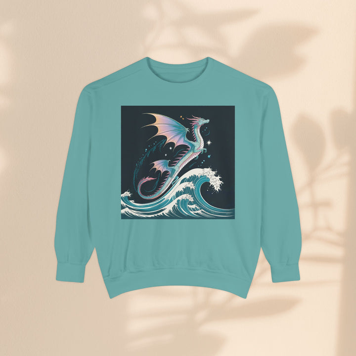 Mythical Dragon Wave Sweatshirt