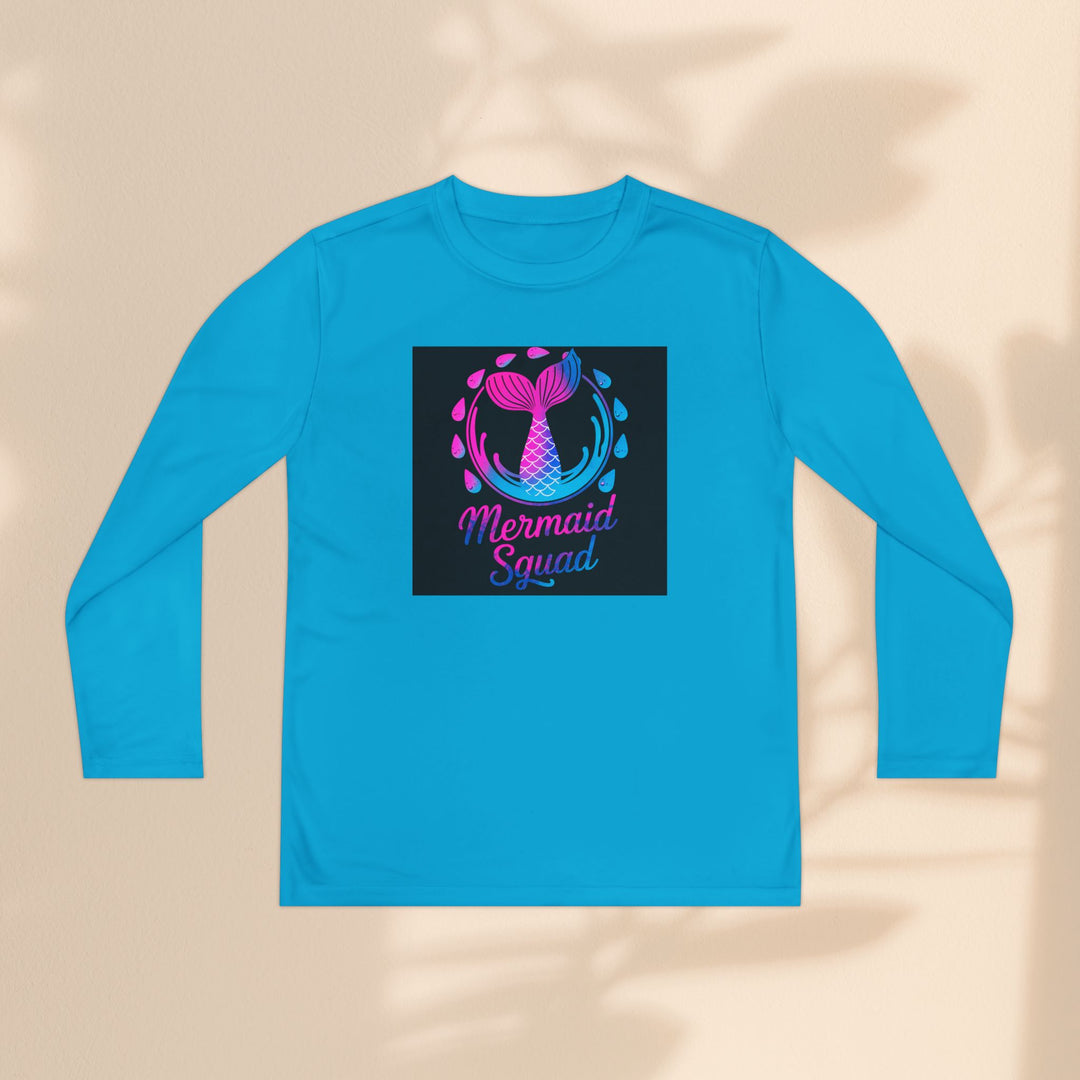 Youth Long Sleeve Competitor Tee - Mermaid Squad