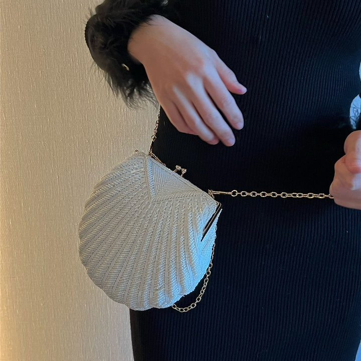 Women’s Shell-Shaped Crossbody and Shoulder Bag