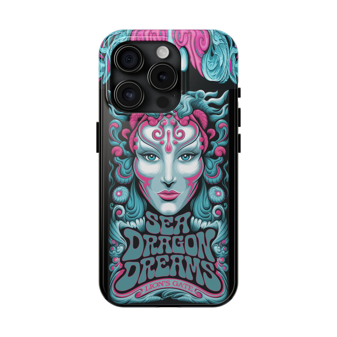 Tough Phone Cases - Sea Dragon Dreams Psychedelic