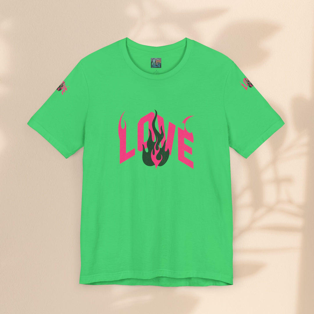 Unisex Jersey Short Sleeve Tee - LOVE