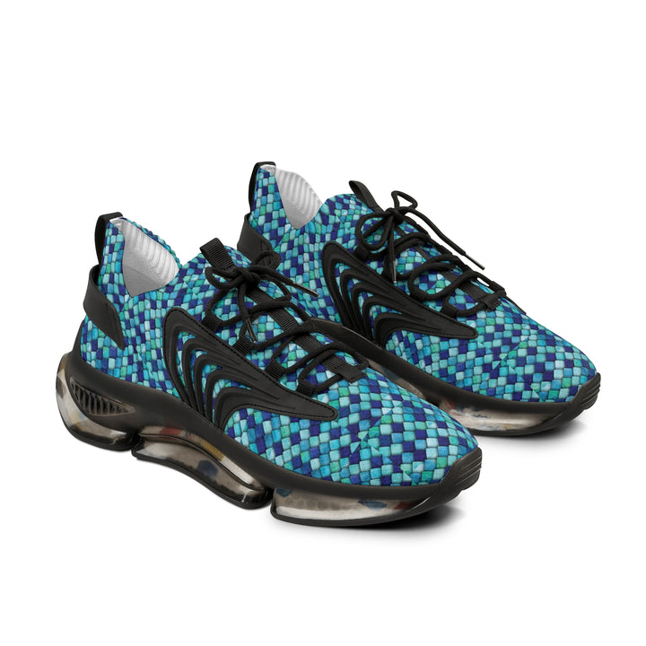 Men's Mesh Sneakers - Mermaid Scales