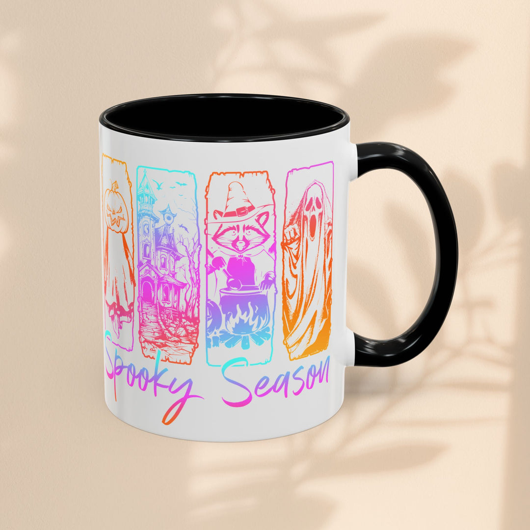 Spooky Season Accent Coffee Mug – Halloween Ceramic Cup (11oz, 15oz)