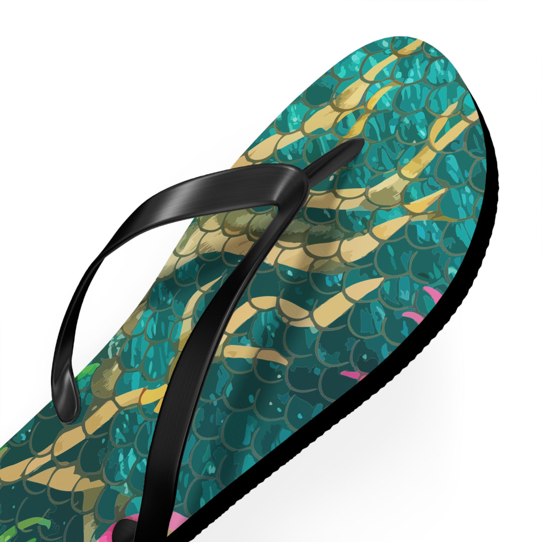 Flip Flops - Mermaid Scale Net